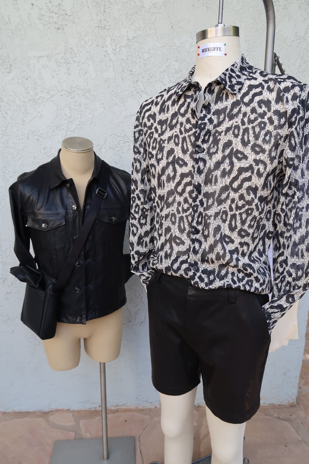 (Made-To-Order) / (6 Weeks) / SEBASTIAN LAMBSKIN SHORTS